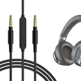 Geekria Audio Cable with Mic Compatible with Plantronics BackBeat PRO 2 Headphones Cable, 1/8" (3.5mm) to 3.5mm Replacement Stereo Cord with Inline Microphone and Volume Control (4 ft/1.2 m)
