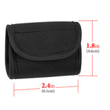 Geekria Earbuds Soft Case, Compatible with Apple AirPods Pro 2 and AirPods 4/3/2/1, Suitable for Travel, Mountaineering, Washable, with Velcro, Can be Attached to Shoulder Strap or Backpack