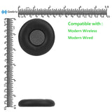 Geekria QuickFit Replacement Ear Pads for Microsoft Modern Wireless, Modern Wired Headphones Ear Cushions, Headset Earpads, Ear Cups Cover Repair Parts (Black)