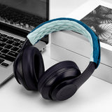 Geekria Knit Fabric Headband Cover Compatible with Bose QC 35II, QC 25, Beats Studio3, Studio2.0, Sony WH1000XM5, Sennheiser Urbanite XL Headphones, Replacement Repair Part (Pop Blue)