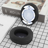 Geekria Comfort Extra Thick Mesh Fabric Replacement Ear Pads for JBL E55BT Headphones Ear Cushions, Headset Earpads, Ear Cups Cover Repair Parts (Black)