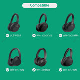 Geekria Audio Cable with Mic Compatible with Sony ULT WEAR, WH-1000XM5/1000XM4, WH-XB910N Headphones, 3.5mm to 3.5mm Aux Replacement Stereo Cord with Inline Microphone (4 ft / 1.2 m)