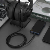 Geekria Audio Cable with Mic Compatible with JBL Live 770NC Headphones Cable, 3.5mm Replacement Stereo Cord with Inline Microphone and Volume Control (4ft/1.2m)