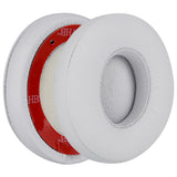 Geekria QuickFit Replacement Ear Pads for Beats Solo3 (A1796), Solo 3.0 Wireless On-Ear Headphones Ear Cushions, Headset Earpads, Ear Cups Cover Repair Parts (Matte Silver)