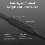 Geekria Wired Clip On Ear Headphones, Portable Hook On Ear Headphones with Microphone and Call Controller Compatible with Android, Avoid Headphone Hair (Black)