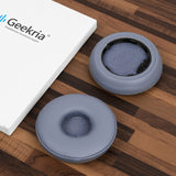 Geekria QuickFit Replacement Ear Pads for Sony WH-H810 Wireless Headphones Ear Cushions, Headset Earpads, Ear Cups Cover Repair Parts ( Blue )