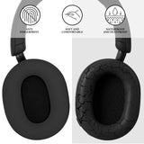 Geekria Silicone Earpads Cover Compatible with Sony WH-1000XM5, WH1000XM5 Wireless Headphones, Ear Cups Cover / Ear Cushions Cover Sweatproof & Easily Washable (Black)
