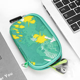 Geekria Shield Sports Earbuds Pouch, Earbuds Protective Case, In-Ear Headphones Travel Bag Compatible with Sony Walkman, Bose SoundSport, JBL EnduranceRUN, Plantronics, Sephia (Camouflage Green)