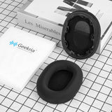 Geekria Comfort Ice Silk Replacement Ear Pads for Sony INZONE H7 (WH-G700), INZONE H9 (WH-G900N) Headphones Ear Cushions, Headset Earpads, Ear Cups Cover Repair Parts (Black)