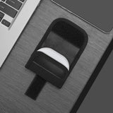 Geekria Earbuds Carrying Pouch Compatible with Beats Studio Buds Belt Holster, Protective Cover with Clip Holder for Bag Strap, All-Round Protection (Black)