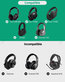 Geekria Elite Charging Headphones Case Compatible with JBL Tour ONE M3/M2, Tune 770NC, Live 650BT and More, Replacement Hard Shell Travel Carrying Bag (Black) Without Power Bank