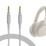 Geekria Audio Cable Compatible with WH-1000XM5 WH-1000XM4 WH-1000XM3 WH-XB910N WH-XB900N WH-CH520 WH-CH720N INZONE H5 Headphones Cable, 1/8" (3.5mm) to 3.5mm Replacement Stereo Cord (4 ft/1.2 m)