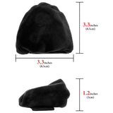 Geekria Comfort Headphones Headband Pressure Relief Pads, Velour Headband Cushion Pad for Bald, Prevent Headphones Hair, Headband Nuggets Damage Free Easy DIY Installation