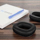 Geekria QuickFit Replacement Ear Pads for Logitech UE4000 Headphones Ear Cushions, Headset Earpads, Ear Cups Cover Repair Parts (Black)