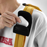 Geekria Earbuds Soft Case, Compatible with Apple AirPods Pro 2 and AirPods 4/3/2/1, Suitable for Travel, Mountaineering, Washable, with Velcro, Can be Attached to Shoulder Strap or Backpack