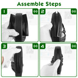 Geekria Earpad + Headband Compatible with Sennheiser HD280 HD280-Pro HD281 HMD280 HMD281 Headphone Replacement Ear Pad + Headband Cover / Ear Cushion + Headband Protector / Repair Parts Suit