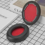 Geekria QuickFit Replacement Ear Pads for 1MORE SonoFlow Headphones Ear Cushions, Headset Earpads, Ear Cups Cover Repair Parts (Black)
