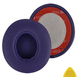 Geekria QuickFit Replacement Ear Pads for Beats Solo 3 (A1796), Solo 3.0 Wireless On-Ear Headphones Ear Cushions, Headset Earpads, Ear Cups Cover Repair Parts (Pop Purple)