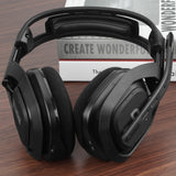Geekria Protein Leather Headband Pad Compatible with Astro A50 Gen 4, Headphones Replacement Band, Headset Head Cushion Cover Repair Part (Black)