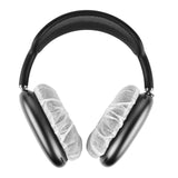 Geekria 100 Pairs Disposable Headphones Ear Cover for Over-Ear Headset Earcup, Stretchable Sanitary Ear Pads Cover, Hygienic Ear Cushion Protector (M / White)