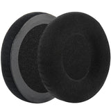 Geekria Comfort Velour Replacement Ear Pads for AKG K240, K240S, K240 Studio, K240 MKII, K241 Headphones Ear Cushions, Headset Earpads, Ear Cups Cover Repair Parts (Black)