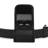 Geekria Earbuds Pouch with Belt Loop Compatible with Jabra Elite 10/ 8/ 85t /7 Active Earbud Case, Protective Case Cover with Clip Holder for Bag Strap