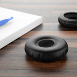 Geekria QuickFit Replacement Ear Pads for AKG Y40 Y45 Y45BT Headphones Ear Cushions, Headset Earpads, Ear Cups Cover Repair Parts (Black)