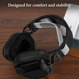 Geekria Flex Fabric Headband Pad Compatible with Corsair HS80 RGB, HS80 MAX, Headphones Replacement Band, Repair Part (White)