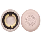 Geekria QuickFit Replacement Ear Pads for Jabra Evolve2 65 UC, Evolve2 65 MS, Evolve2 40 UC, Evolve2 40 MS, Elite 45h Headphones Ear Cushions, Headset Earpads, Ear Cups Cover Repair Parts (Beige)