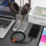 Geekria Audio Cable with Mic Compatible with Beats Solo 4 Solo 3 Headphones, 3.5mm to 3.5mm Braided Nylon Replacement Cord with Inline Microphone and Volume Control (4ft/1.2m)