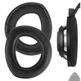 Geekria Elite Sheepskin Replacement Ear Pads for Sennheiser HD800 Headphones Ear Cushions, Headset Earpads, Ear Cups Cover Repair Parts (Black)