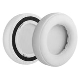 Geekria QuickFit Replacement Ear Pads for Corsair Virtuoso RGB, Virtuoso RGB Wireless SE, Virtuoso RGB Wireless XT Headphones Ear Cushions, Headset Earpads, Ear Cups Cover Repair Parts (White)