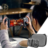 Geekria Mobile Game Controller Carrying Case Compatible with Razer Kishi Game Controller Accessories, Travel Gaming Box, Storage Bag, Hard Case Cover (Gray)