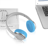 Geekria 100 Pairs Disposable Headphones Ear Cover for On-Ear Headset Earcup, Stretchable Sanitary Ear Pads Cover, Hygienic Ear Cushion Protector (S / Blue)