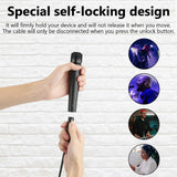 Geekria for Creators 6.35 mm (1/4 Inch) to XLR Female Microphone Cable 6.6 ft / 200 CM, Compatible with Shure SM58, SM57, SM48, SM7B, MV7, PGA48, PGA58, BETA 58A Balanced Mic Cord (Black)