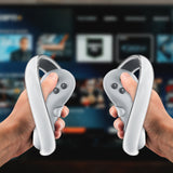 Geekria Silicone Controller Ring Cover Compatible with Pico Neo 4, Protective Grip Handle Anti-Bumping Cover, VR Gaming Accessories (1 Pair)
