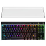 Geekria Tenkeyless TKL Keyboard Dust Cover, Clear Acrylic Keypads Cover for 80% Compact 87 Key Computer Mechanical Gaming Keyboard