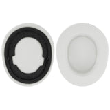 Geekria Comfort Mesh Fabric Replacement Ear Pads for SteelSeries Arctis Nova Pro Wireless Headphones Ear Cushions, Repair Parts (White)