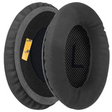 Geekria Comfort Laminated Fabric Replacement Ear Pads for Bose New QuietComfort, QC 45/35II/ 35IIGaming/35/ 25/15/SE, AE 2/2i/2w, SoundTrue, SoundLinkAE2 Headphones, with Video Guide (Black)