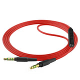Geekria Audio Cable with Mic and Mute Control Compatible with Anker Soundcore Space One Pro/Q45/Q11i, Life Q35 Q30 Q20i Neo Headphones, 3.5mm Aux Replacement Stereo Cord (4ft / 1.2m)