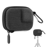 Geekria Action Camera Carrying Case Compatible with GoPro Hero 9, 10, 11, Insta360 ONE R, GO 3, Hard Shell Travel Storage Bag Surface-Waterproof Sports Accessories (Dark Grey / Size S)
