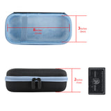 Geekria Shield Speaker Case Compatible with Bose SoundLink Flex Bluetooth Portable Speaker Case, Replacement Hard Shell Travel Carrying Bag with Cable Storage (Black/Blue)