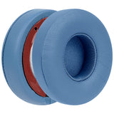 Geekria QuickFit Replacement Ear Pads for Beats Solo 4 Wireless On-Ear Headphones Ear Cushions, Headset Earpads, Ear Cups Cover Repair Parts (Blue)