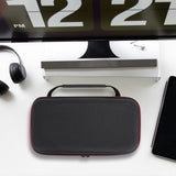 Geekria for Creators Dual Microphones Case Compatible with Bietrun SY-WXM-2, WXM02, WXM19, WXM31, Shure BLX2/PG58, Hard Shell Mic Carrying Case, Travel Protective Bag with Cable Storage (Black)