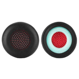 Geekria QuickFit Replacement Ear Pads for MPOW HC5, HC6 Headphones Ear Cushions, Headset Earpads, Ear Cups Cover Repair Parts (Black)