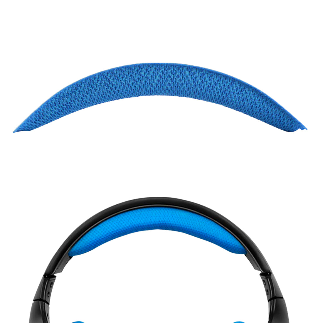 Geekria Mesh Fabric Headband Pad Compatible with Logitech G930, G430,