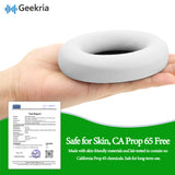 Geekria SNAP Magnetic Ear Pads for Beats Studio 3 Wireless, Studio 2 Wireless, Studio 2 Wire Magnetic Easy Switch Ear Cushions, Exchange Earpads in Seconds (White Protein Leather, 1 Pair)