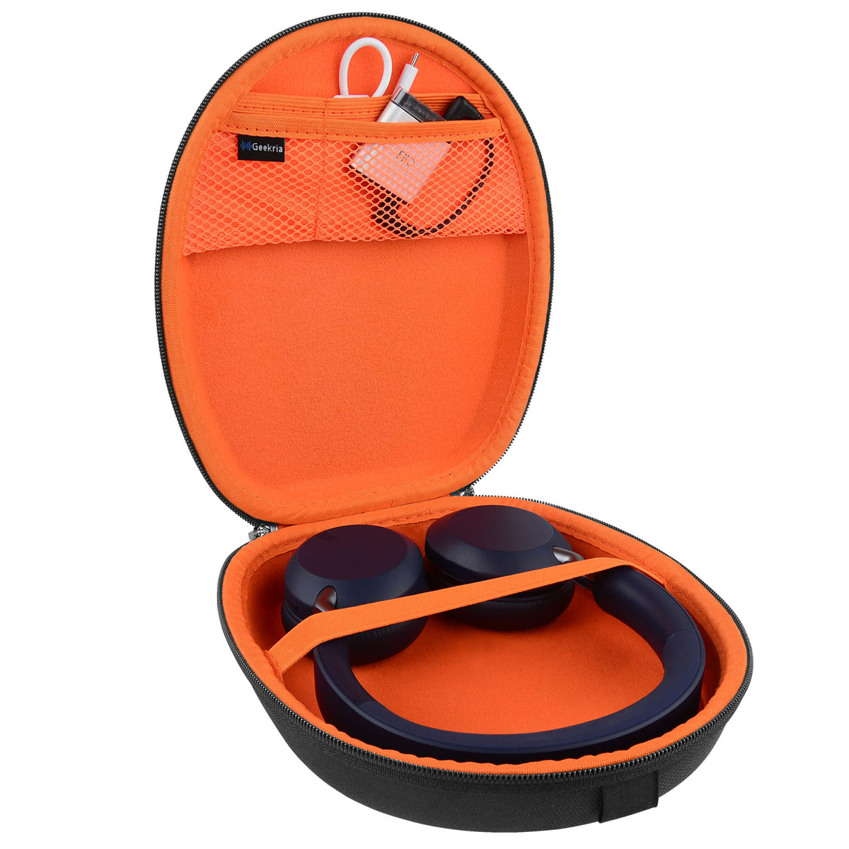 GEEKRIA Shield Case For Guitar Tuner, Portable Cover, Tuner Storage Case, Compatible With Snark SN1X, SN5X, St-8 Tuner With Space For Pick