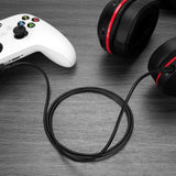 Geekria Gaming Headset Extension Cable Compatible with Turtle Beach Elite Pro 2 Pro, Elite Pro 2 for PS5 / PS4 / Xbox One Xbox Series, and More Controllers with 3.5mm Headphone Jack (3.3ft)