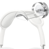 Geekria Acrylic Magnetic Headset Holder, Gaming Headphone Holder for Over-Ear, On-Ear Headphones, Magnetic Headphone Stand for Mounting on Computer Chassis and Metal Surfaces (Clear)